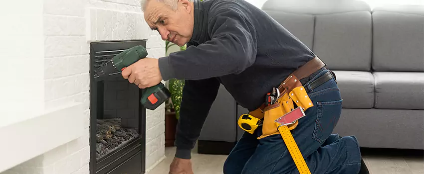 New Indoor Fireplace Installation in Westchester, Illinois